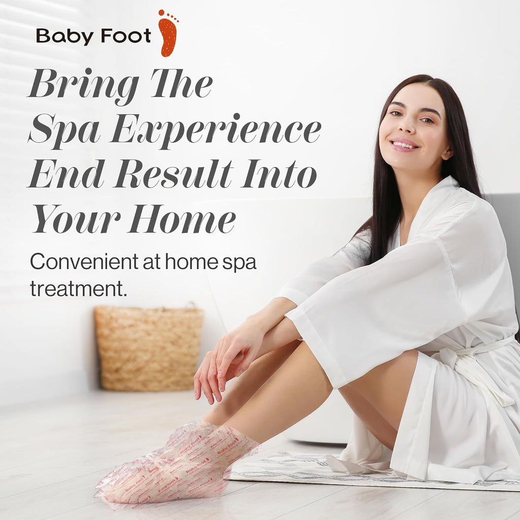 Baby Foot 2 PACK ORIGINAL FOOT PEEL - 2 TREATMENTS INCLUDED