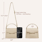 Bostanten Crossbody Bags For Women Vegan Leather Small Purse With Top Handle Shoulder Handbags For Everyday Use
