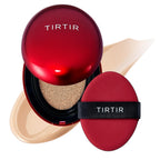 Tirtir Mask Fit Red Cushion Foundation | Full Coverage, Weightless, Skin Fit, Satin Glow Finish, Korean Makeup Bb Foundation, Beauty, Tattoo Cover Up, Buildable (#23N Sand, 0.63 Fl Oz)