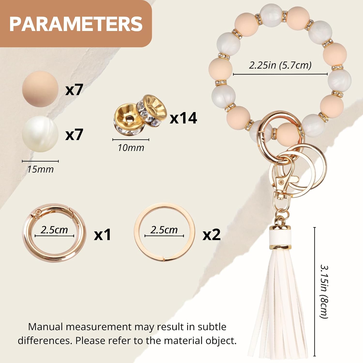 Silicone Bracelet Keychain, Bracelet Keychain Wirstlet Portable House Car Key Ring Holder