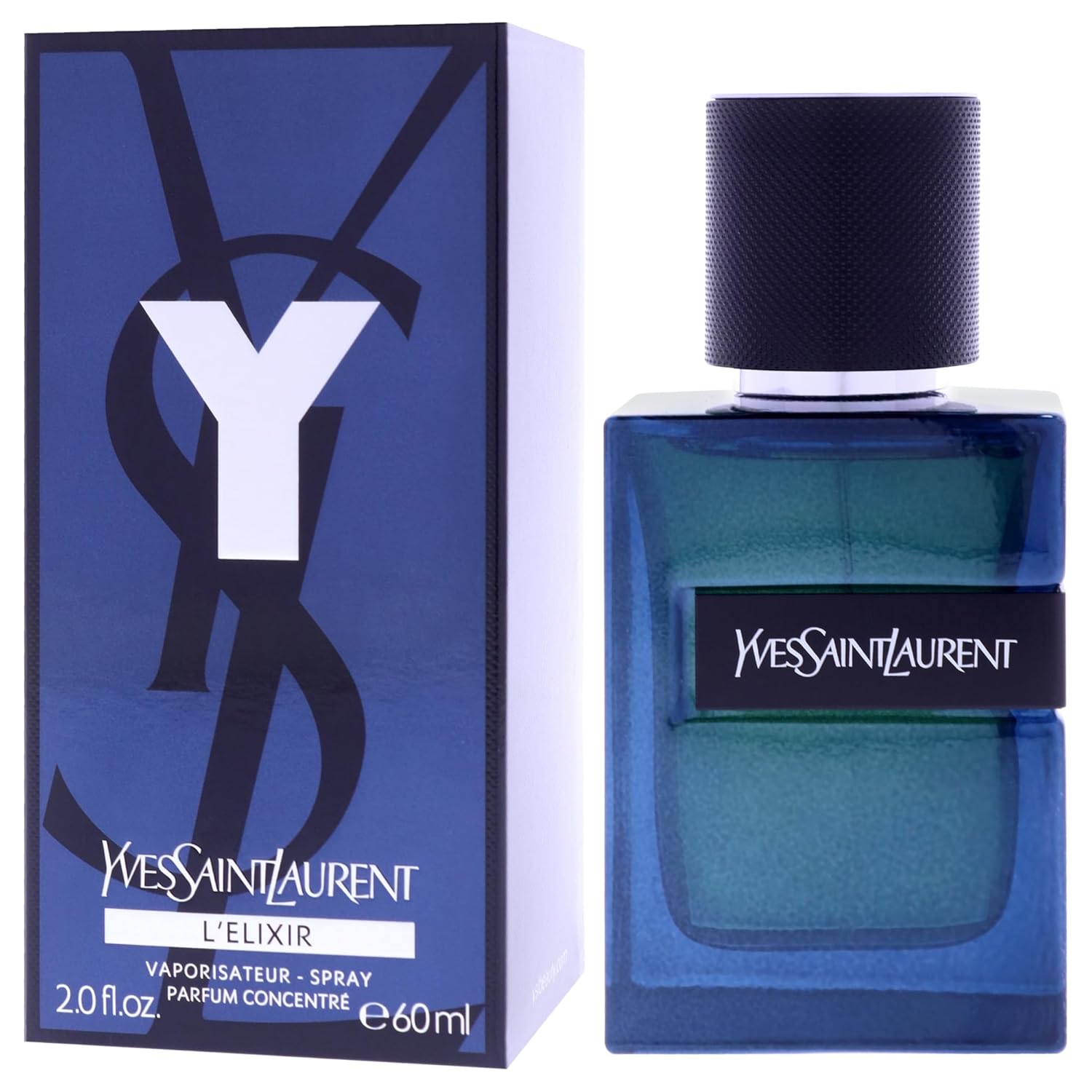 Y LElixir Concentre by Yves Saint Laurent for Men - 2 oz Parfum Spray