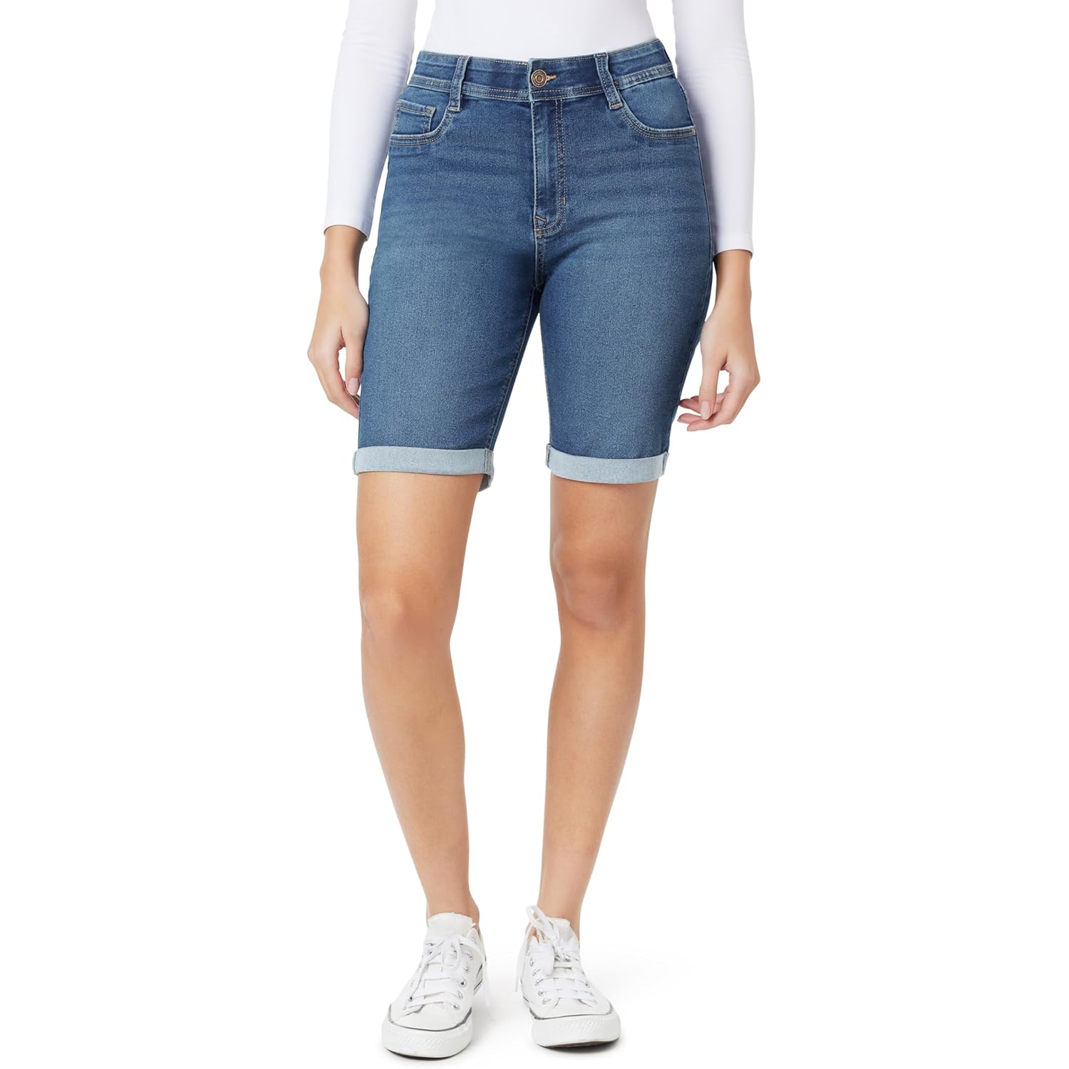 Angels Forever Young Women's 360 Sculpt Bermuda Shorts
