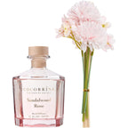 Reed Diffuser - Sandalwood Rose 8.5 Fl.Oz Flower Reed Diffuser Set With 8 Sticks, Home Fragrance Reed Diffuser For Home Bedroom Office Bathroom Shelf Decor (Master Collection)