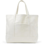 Amazon Essentials Unisex Large Heavy Duty Canvas Beach Tote Bag, Natural, One Size