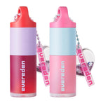 Evereden Kids Tinted Non Toxic Lip Gloss Kit: Ruby Red & Sakura Pink - Non Toxic Makeup Kit for Girls - Vegan Makeup for Kids - Hydrating Lip Gloss with Sunflower, Avocado & Grapeseed Oils