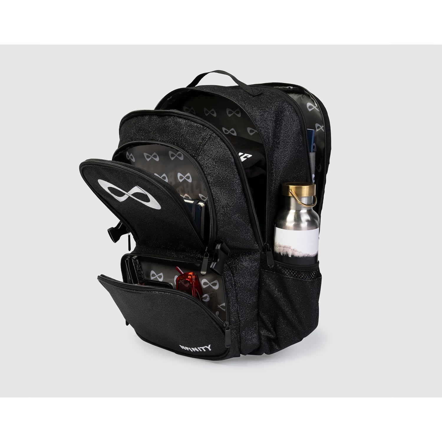 Nfinity Sparkle Cheer Backpack - Lightweight Backpack Durable Storage Bag
