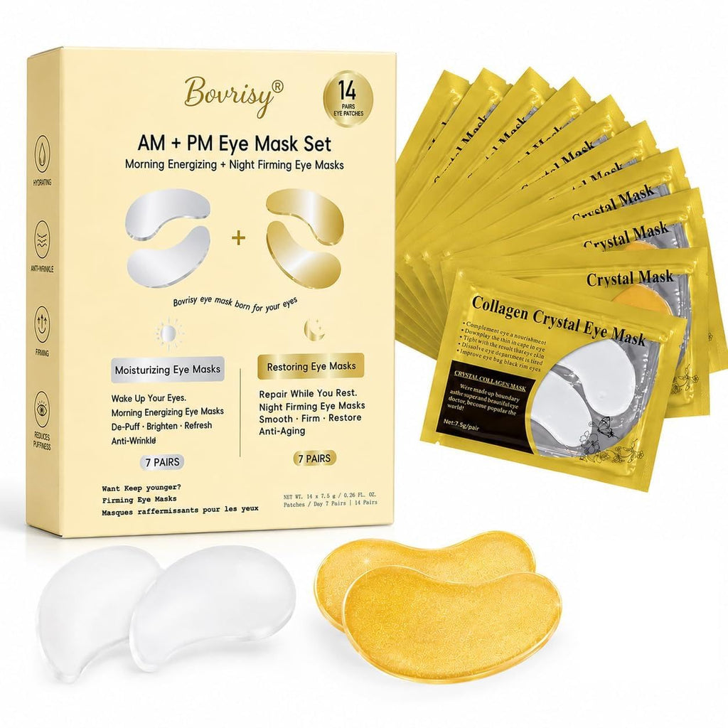 Eye Patches, Soothing Under-Eye Treatment Pads For Skincare,Birthday Gifts For Women - Gel Eye Patches For Dark Circles, Puffy Eyes, Undereye Bags - Gifts For Mom - Travel Essentials