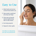 Ocusoft Lid Scrub Plus Inflation Buster – 5 Bonus Pads Included - Advanced Eyelid Cleanser For Intensive Lid & Lash Care - 35 Ct Pre-Moistened Pads