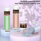 Hair and Body Glitter Spray, 1PC Glint-Rainbow Glitter Hairspray Dry Powder Makeup for Clothes, Festival Rave Loose Sparkle Powder,Holographic Ultra Fine Glitters for 4th of July Accessories