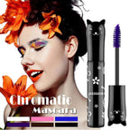 Purple Lashes Extensions mascara Eyes Makeup eyelash serum coloured Mascara Waterproof Fast Dry Eyelashes Curling Lengthening Party Stage Use