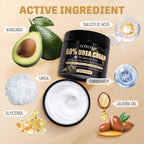 60% Urea Cream with 2% Salicylic Acid, Urea Cream 60 Percent for Feet & Hands- Maximum Strength Moisturizer for Rough, Dry, Thick & Cracked Skin, Callus Remover, Deep Hydration, 150g