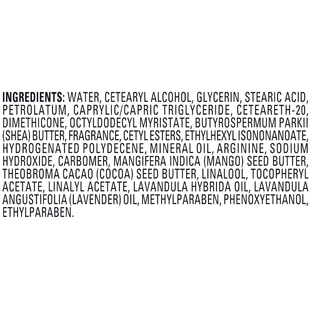 Jergens Lavender Body Butter Hand And Body Lotion, Moisturizer For Women, With Essential Oils For Indulgent Moisturization, 7 Oz