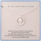 Burning Love to My Unbiological Mom Necklace Sterling Silver Necklace for Bonus Mom Mother in Law Gifts Mothers Day Gifts