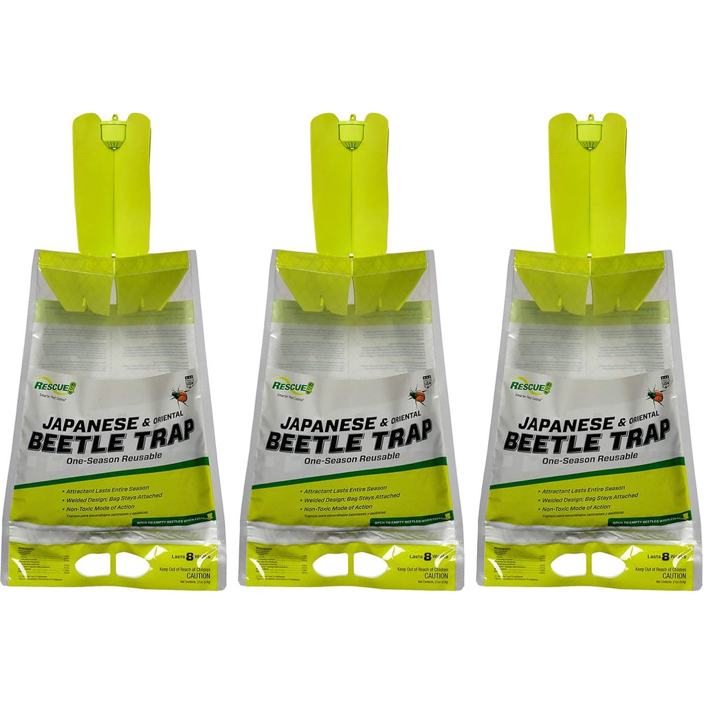 Rescue! Japanese Beetle Trap – Reusable Bag - 3 Traps