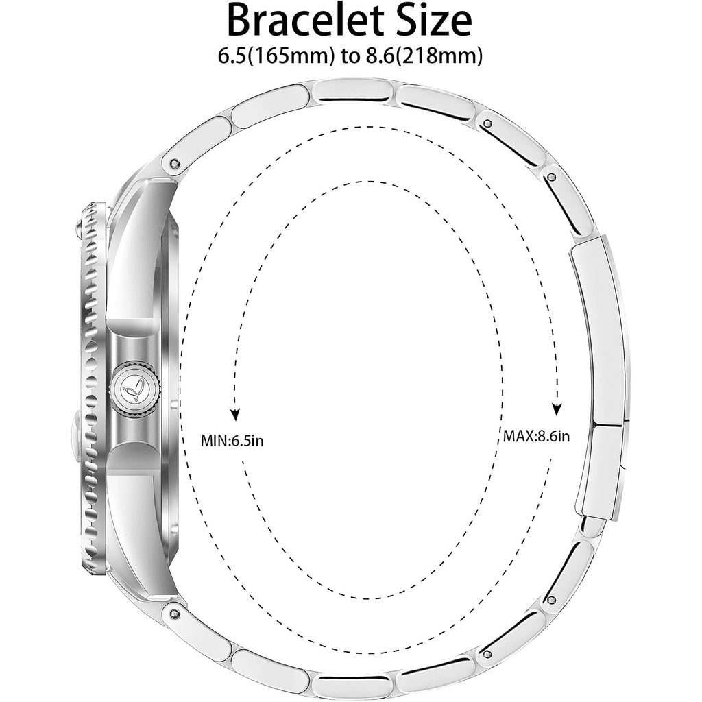 Illimite Melting Automatic Watches For Men Japanese Miyota 8215 Self-Winding Mechanical Movement Watch Waterproof Stainless Steel Art Surrealist Wrist Watches Pea001
