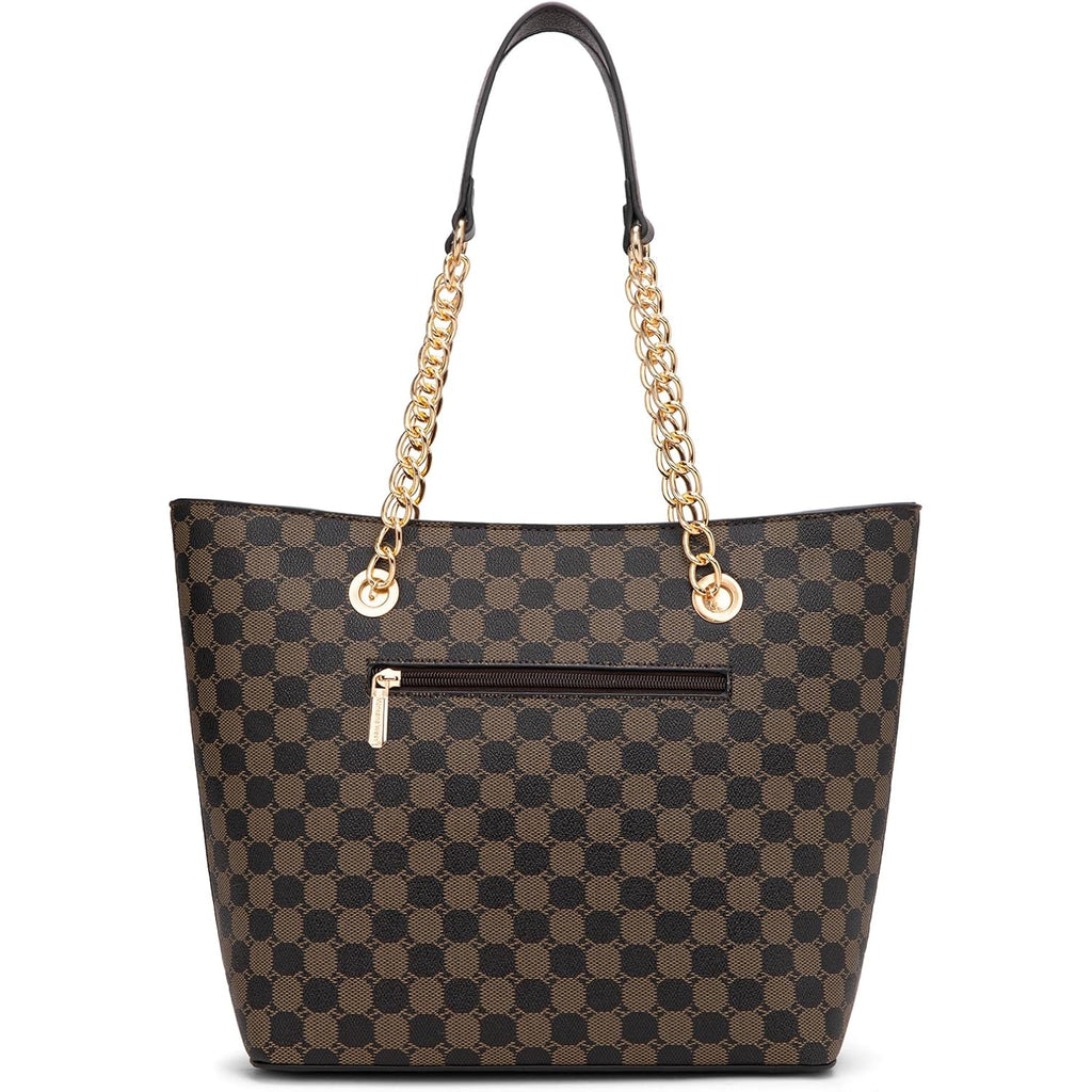 Montana West Tote Bag For Women Chain Top-Handle Handbags