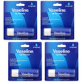 Vaseline Lip Therapy Care Original, Fast-Acting Nourishment, Ideal For Chapped, Dry, Cracked, Or Damaged Lips, Lip Balm, 0.16 Ounce (Pack Of 4)