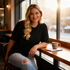 rosemia Plus Size Tshirts for Women Oversized Casual Tees Crewneck Short Sleeves Blouses 2026