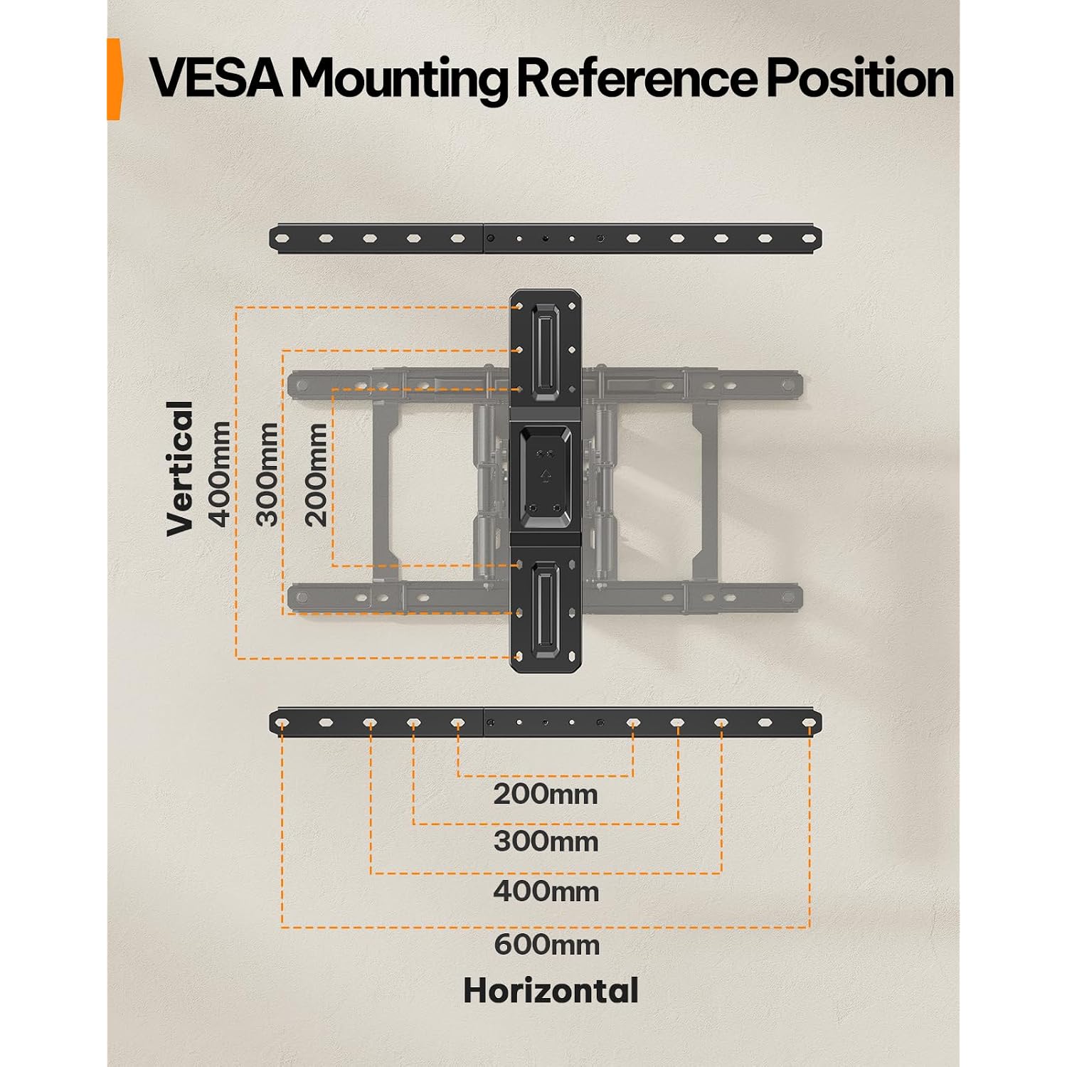 Perlegear Ultra Slim Tv Wall Mount 1.1" Low Profile For 42-90" Tvs, Fits 16"/24" Studs, Full Motion Tv Mount Wall Bracket With Dual Articulating Arms, Swivel, Tilt, Max Vesa 600X400Mm, Holds 132Lbs