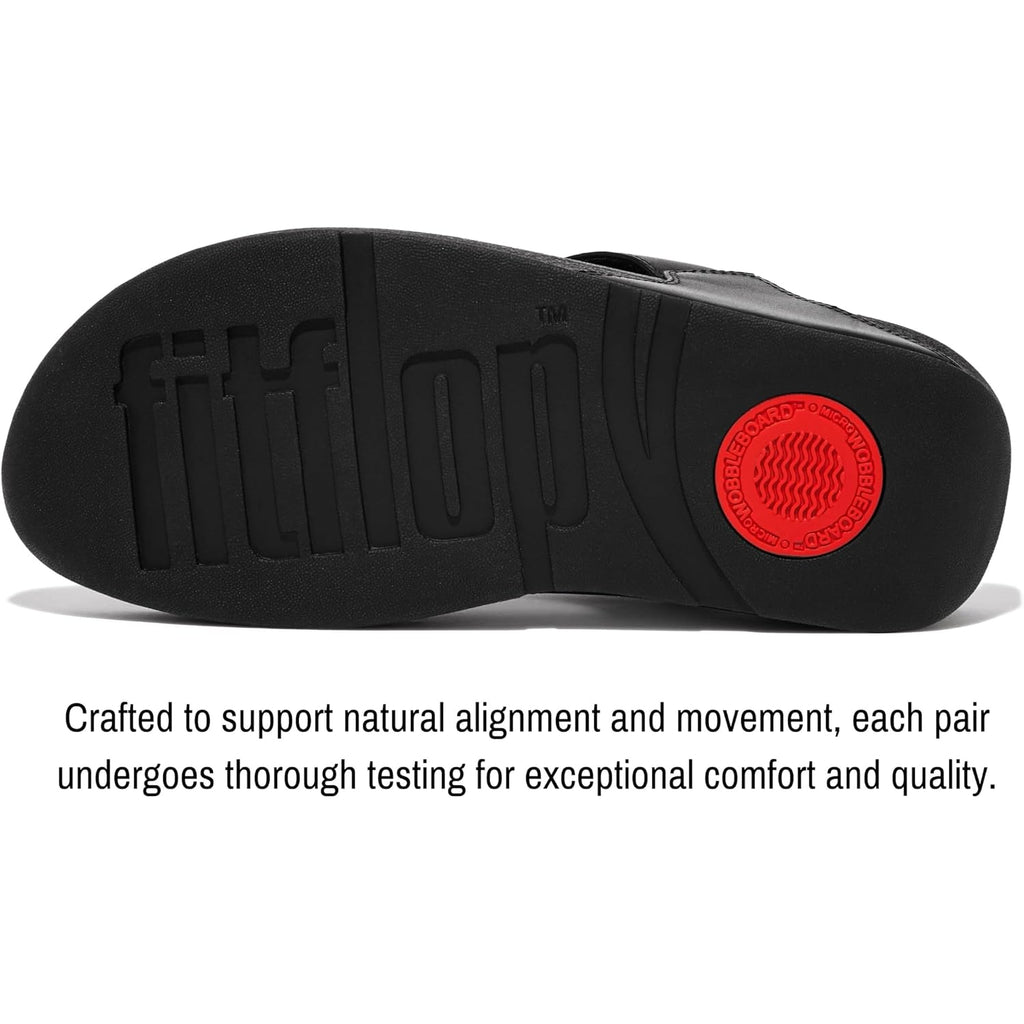Fitflop Womens Lulu Leather Toe Post Sandals