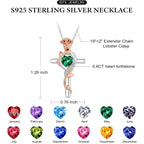 Iefil Mothers Day Gifts - 925 Sterling Silver Rose Cross Necklaces for Women, Birthday Mothers Day Gifts for Wife Mom Grandma