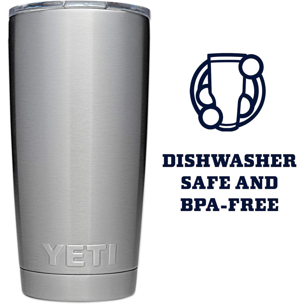 Yeti Rambler 20 Oz Stainless Steel Vacuum Insulated Tumbler W/Magslider Lid