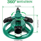 Sprinklers For Yard, Water Sprinkler For Lawn, 360 Degree Rotating Lawn Sprinkler For Yard Large Area, Sprinklers For Kids, Pets Playing