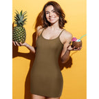 3 Pieces Women Basic Long Tanks Adjustable Spaghetti Strap Camisole Top