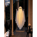 Halloween Decorations Outdoor 3.7Ft Pre-Assembled Hanging Swing Ghost With Remote Lights Spooky Hanging Ghosts For Porch Yard Tree Party