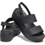 Crocs Women'S Brooklyn Low Wedge Sandals