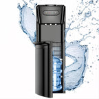 Bottom Loading Water Cooler Dispenser，3 Temperature Settings - Hot, Cold & Room, Empty Bottle Indicator, Child Safety Lock, Ideal For Office, Home, Living Room, Matte Black