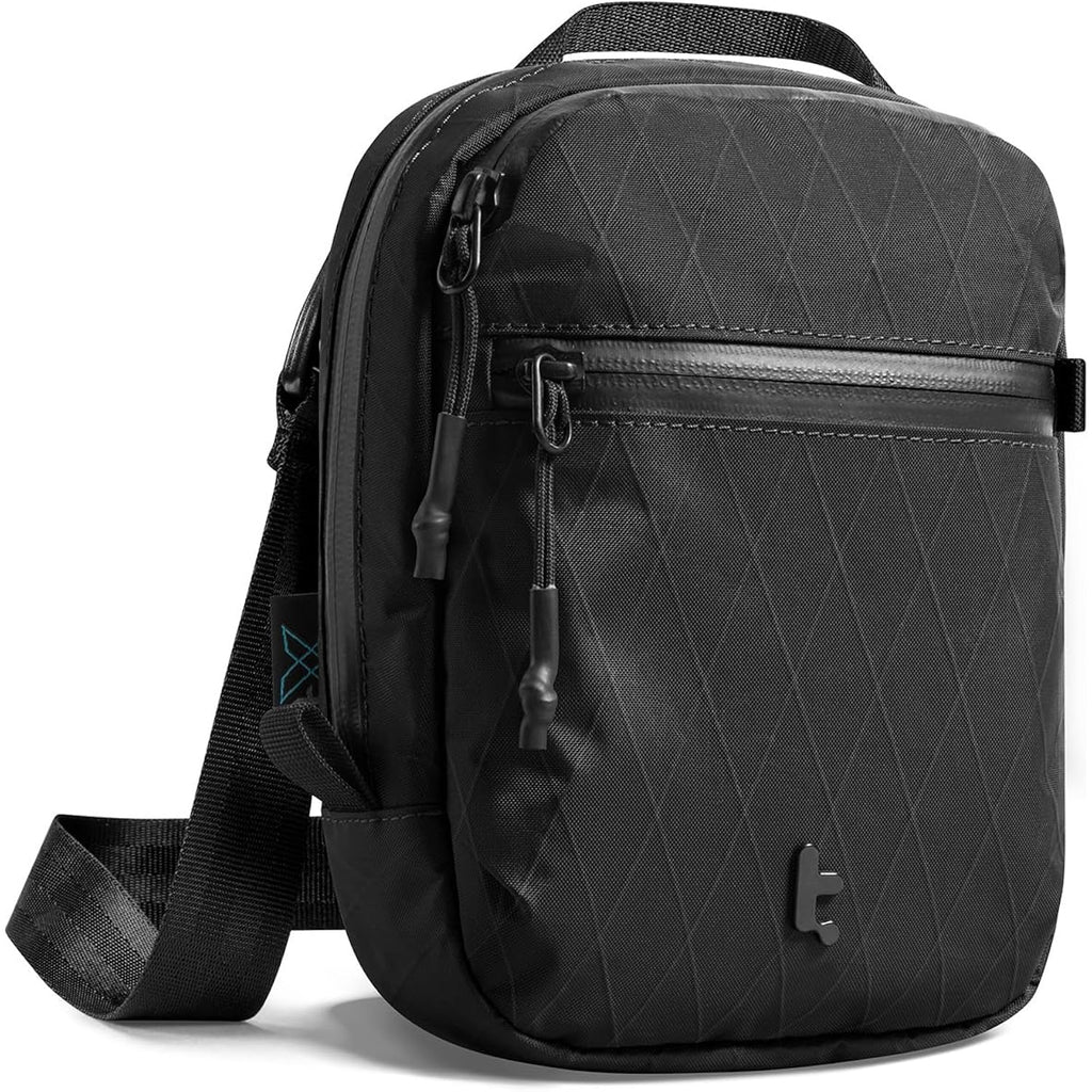 Tomtoc Aviator-T37 Travel Crossbody Sling Bag With Rfid Blocking, Holds Passports With Anti-Theft Lockable Zippers