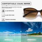 Trendy Cat Eye Sunglasses for Women Fashion Cateye UV400 Protection Glasses CL22017