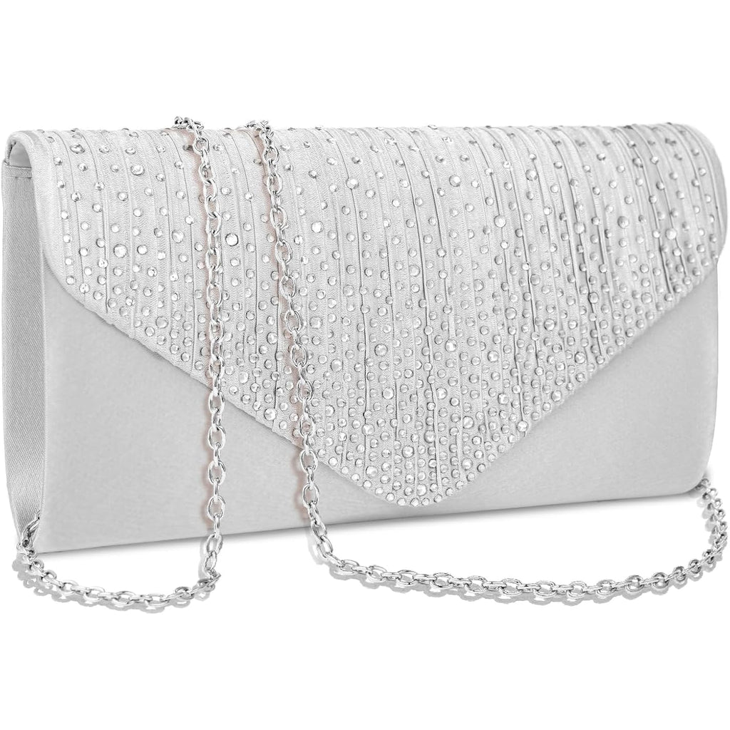 BBjinronjy Clutch Purses for Women Evening Bag Formal Rhinestone Handbags for Wedding Party Cocktail Prom Dinner