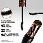 Charlotte Tilbury Exagger-Eyes Instant Volume Mascara Makeup – Volumizing, Lengthening, No‑Clump Mascara With 28‑Hour Smudge‑Proof & Flake‑Proof Wear – All Day Wear Formula