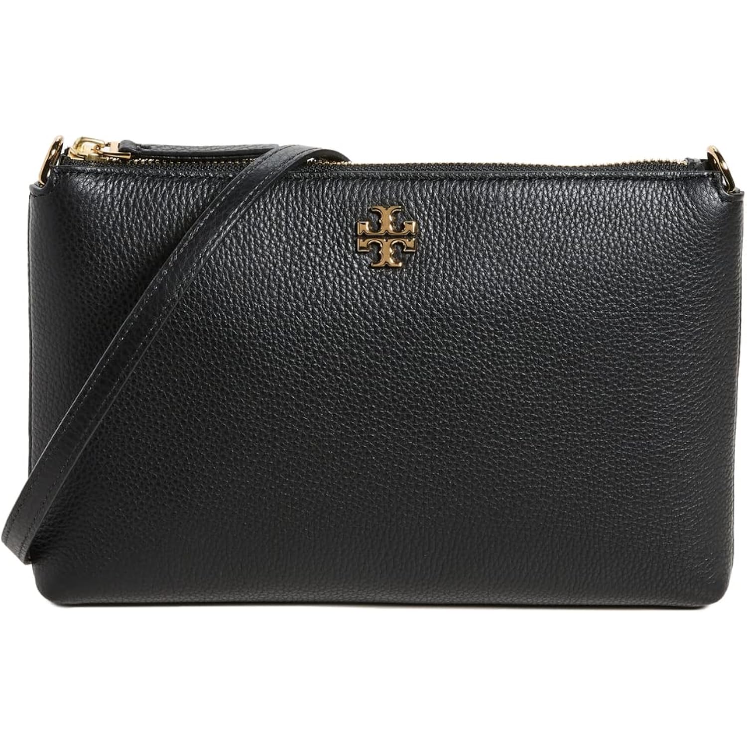 Tory Burch Women's Mercer Pebbled Wallet Crossbody