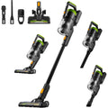 Eureka Rapidclean Pro Cordless Vacuum Cleaner For Hard Floors, Lightweight Stick Vacuum Led Headlights, Convenient Stick And Handheld Vac, Green, Nec285Gr