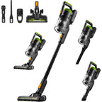 Eureka Rapidclean Pro Cordless Vacuum Cleaner For Hard Floors, Lightweight Stick Vacuum Led Headlights, Convenient Stick And Handheld Vac, Green, Nec285Gr