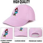 Disney Adult Baseball Cap, Minnie Mouse Adjustable Dad Hat