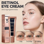Retinol Under Eye Cream – Anti Aging Eye Cream For Puffiness And Bags Under Eyes & Wrinkles, Firming And Moisturizing, Gentle Formula For Men & Women To Reduce Dark Circles 0.7 Fl.Oz