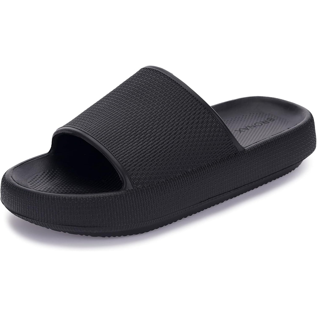 Bronax Pillow Slippers For Women And Men | House Slides Shower Sandals | Cushioned Thick Sole