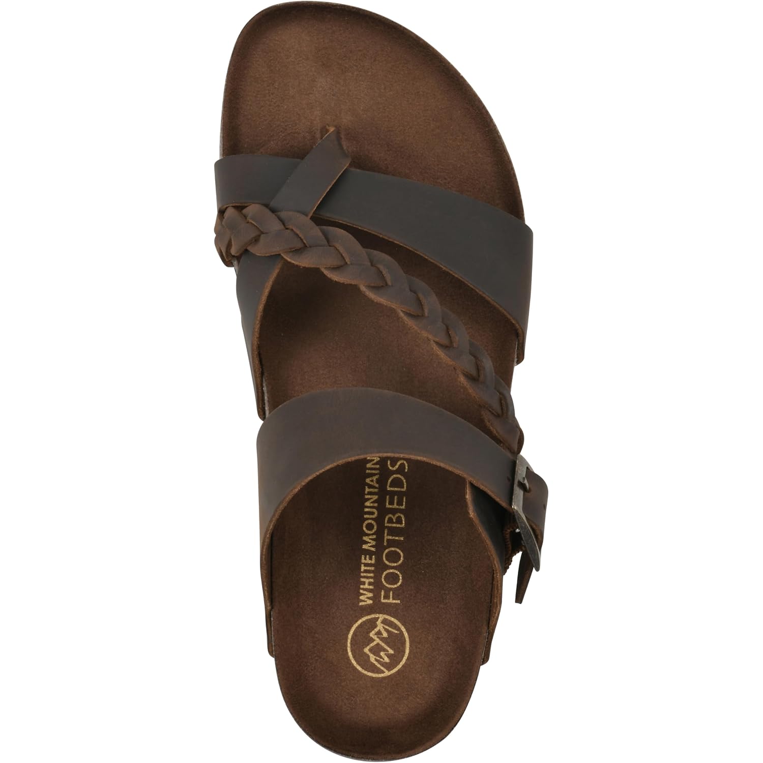 White Mountain Women'S Hazy Braided Footbed Sandal