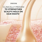 Pantene Abundant & Strong Shampoo, Strengthens Scalp'S Hold On Hair Roots, 13.5 Oz