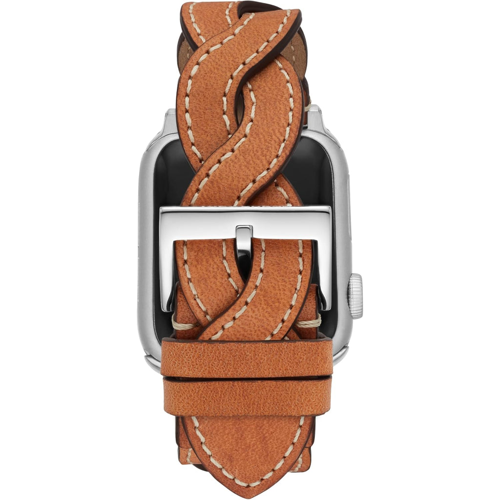 Tory Burch Women'S Braided-Leather 38/40/41/42Mm Band For Apple Watch®