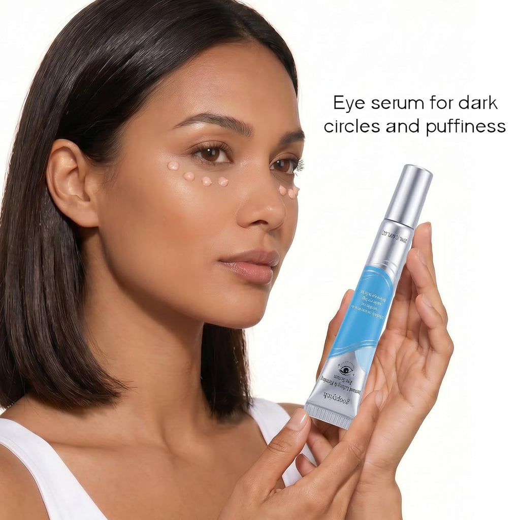 Instant Firming Eye Serum, Anti-Aging Formula For Under Bags, Wrinkles, Fine Lines & Crow'S Feet Instantly, Visibly Improves For Dark Circles Under Eye Treatment, Instant Face Lift Cream, 20G,2 Packaa