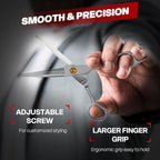 Professional Thinning Shears, High-End Japanese 440C Stainless Steel Hair Cutting Scissors With Sharp Edge Blades, 6.8 Inch Hair Cutting Shears, Right Hand Hair Scissors For Salon, Home, Pet