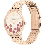 Coach Elliot Women'S 2H Quartz Watch - 36Mm Stainless Steel Bracelet - Colorful Floral Design - Premium Fashion - Gift For Her