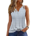 Tank Tops for Women Summer Tops Casual Button Down Shirts Loose Fit V Neck Sleeveless T Shirts