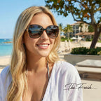 The Fresh Women's Oversized Square Jackie O Cat Eye Hybrid Butterfly Fashion Sunglasses - Exquisite Packaging