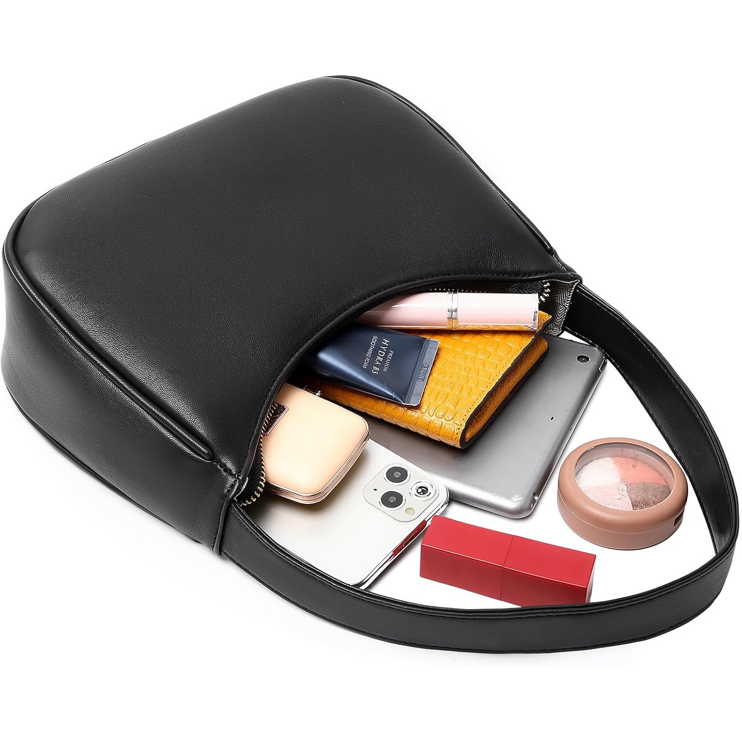 CYHTWSDJ Shoulder Bags for Women, Cute Hobo Tote Handbag Mini Clutch Purse with Zipper Closure